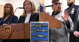 NYPD announces more than 1,000 firearm seizures to start 2026