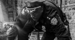 NYPD chief reacts to viral photo of daring barricade jump