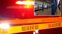 NYPD cop clocked in the head by stabbing suspect during botched arrest at NYC subway station