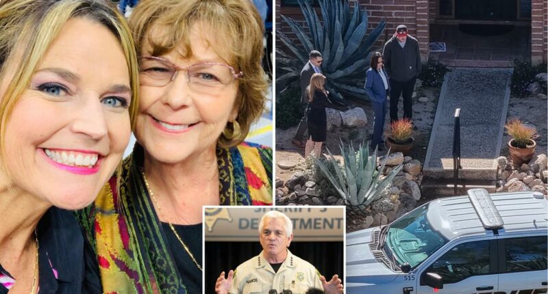 Nancy Guthrie sheriff confirms they're investigating mystery activity at her home weeks before her kidnapping