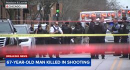 Near United Center, Chicago shooting today kills 67-year-old man by West Madison and South Leavitt streets; CPD questioning 2