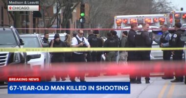 Near United Center, Chicago shooting today kills 67-year-old man by West Madison and South Leavitt streets; CPD questioning 2