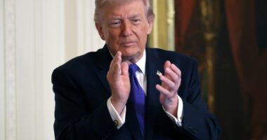 Neck rash caused by ‘preventative skin treatment,’ Trump doc says