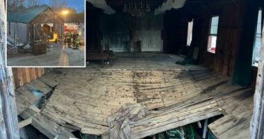 New Hampshire floor collapse at wedding injures 6 in Tamworth