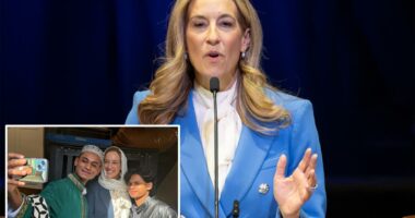 New Jersey Governor Mikie Sherrill attends mosque led by Imam accused of Hamas ties