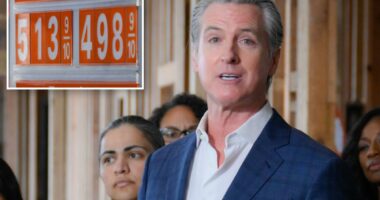 Newsom blames Trump for soaring gas prices in California