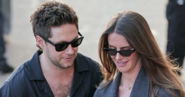 Niall Horan makes a rare appearance with girlfriend Amelia Woolley