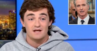 Nick Shirley's cutting remark to Gavin Newsom