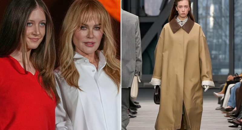 Nicole Kidman's daughter Sunday Rose slammed for runway walk