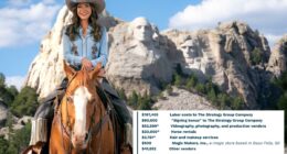 Noem spent $20,000 on horses, $3,800 on hair and makeup for Mt. Rushmore ads, invoices show