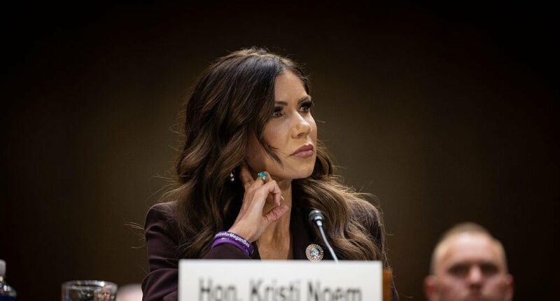Noem to face House committee after grilling from senators on immigration crackdown