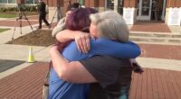 North Carolina woman who vanished 24 years ago tearfully reunites with daughter outside court