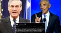 Obama slammed for praising late 'Russiagate' prober Robert Mueller's 'commitment to rule of law'