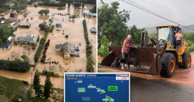 Ongoing extreme flooding devastates Hawaii as power restoration continues, evacuation orders lift