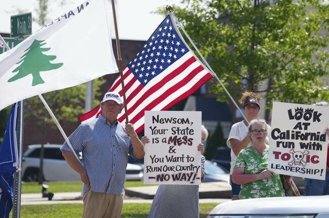 Oops: Newsom's Revisionist Tour Hits Snag When He Makes a Florida Claim That DeSantis Won't Let Stand