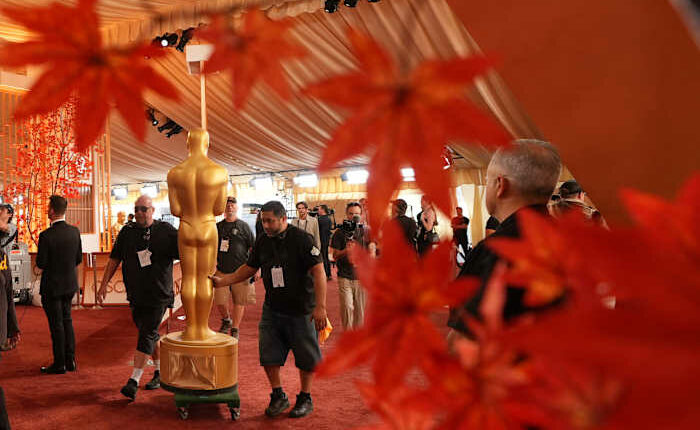 Oscars stars ready for their big fashion moment as red carpet opens