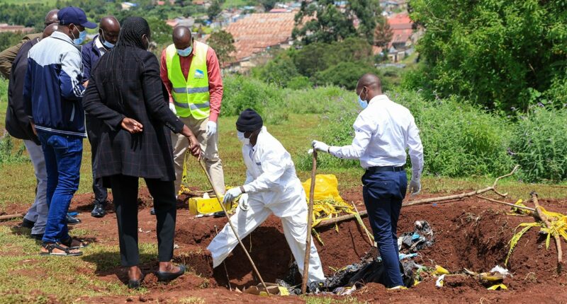 Over 2 dozen children among 33 bodies pulled from Kenyan mass grave: authorities