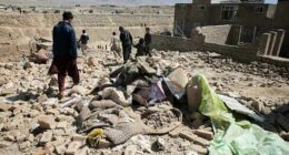 Pakistan’s president says Afghan Taliban forces crossed a ‘red line’ with drone attacks on civilians