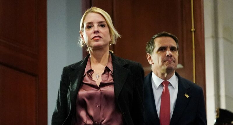 Pam Bondi's 'outrageously fake' Epstein stunt triggers explosive Democrat walkout