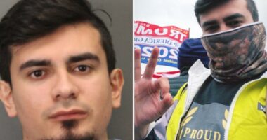 Pardoned Maryland Jan 6 rioter and 'Proud Boys' member Bryan Betancur wanted for taking videos of himself touching women's hair aboard trains