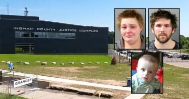 Parents let 1-year-old die with 'pieces of his bed' in the back of his throat, then casually told 911 the child was 'beyond help': Police