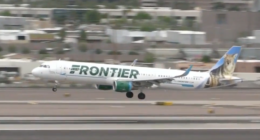 Passenger bomb threat triggers police response and evacuation on Frontier flight under investigation