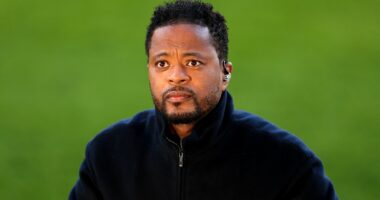 Patrice Evra fumes at Man United's trio of pundits trying to 'kill' Michael Carrick's career: Frenchman brutally calls out Gary Neville, Roy Keane and Paul Scholes over their dugout failures
