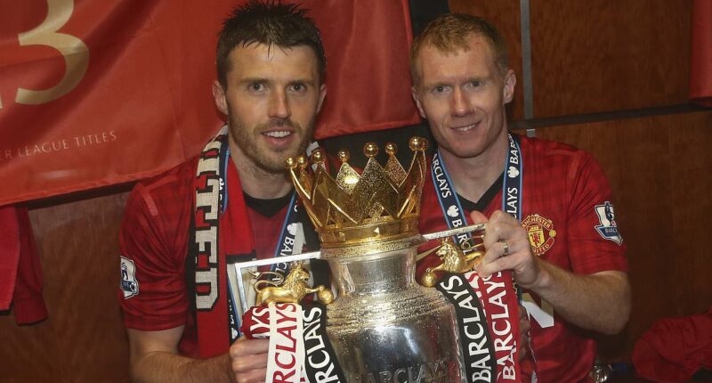 Paul Scholes tears into Michael Carrick and calls Man United 'c**p' under him in remarkable attack in now deleted post after his first defeat in eight games - despite playing together 160 times