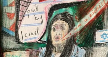 Peer blasts police force after it decided artwork 'showing Jews eating babies' is NOT antisemitic