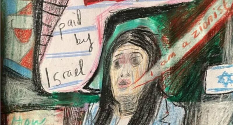 Peer blasts police force after it decided artwork 'showing Jews eating babies' is NOT antisemitic