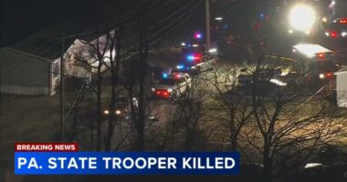Pennsylvania state police trooper shot and killed during traffic stop; suspect also dead