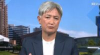 Penny Wong is asked the question all Aussies want answered about Iranian soccer team over fears players will be persecuted as they prepare to head home after staging protest against Islamic regime