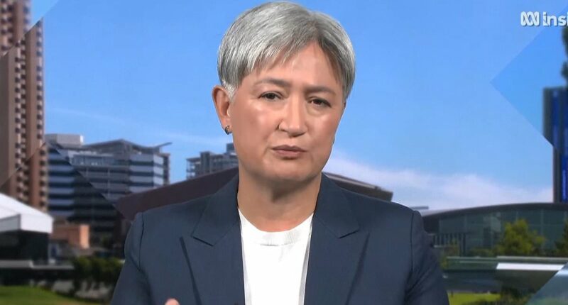 Penny Wong is asked the question all Aussies want answered about Iranian soccer team over fears players will be persecuted as they prepare to head home after staging protest against Islamic regime