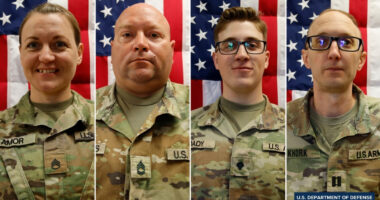 Pentagon IDs 4 American troops killed in Kuwait
