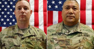 Pentagon identifies two additional soldiers among six killed in Kuwait