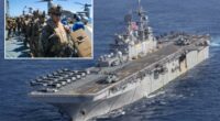 Pentagon sending assault ship, at least 2,500 Marines toward Iran