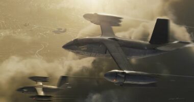 Pentagon unveils secretive war jet that 'eliminates battlefield's most difficult choice'