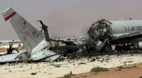 Photos 'show destroyed US Air Force planes' after Iranian attack