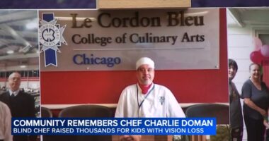 Plainfield celebration of life honors legally blind Moe Joe's chef Charlie Doman who worked to help visually impaired teens