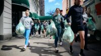 'Plogging' fitness trend taking over NYC's dirty streets
