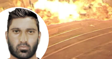 Police charge man, hunt alleged getaway driver one year on from deadly arson attack