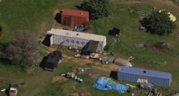 Thologolong property where Dezi Freeman was killed.