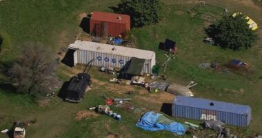 Thologolong property where Dezi Freeman was killed.