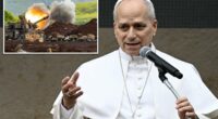 Pope Leo urges war leaders to halt fighting in Iran after deadly strike on school sparks outrage