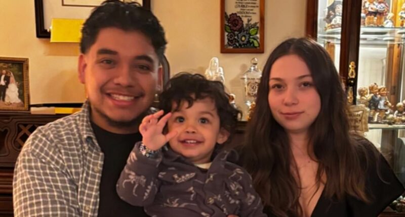 Pregnant wife left devastated as her husband is killed in fiery crash