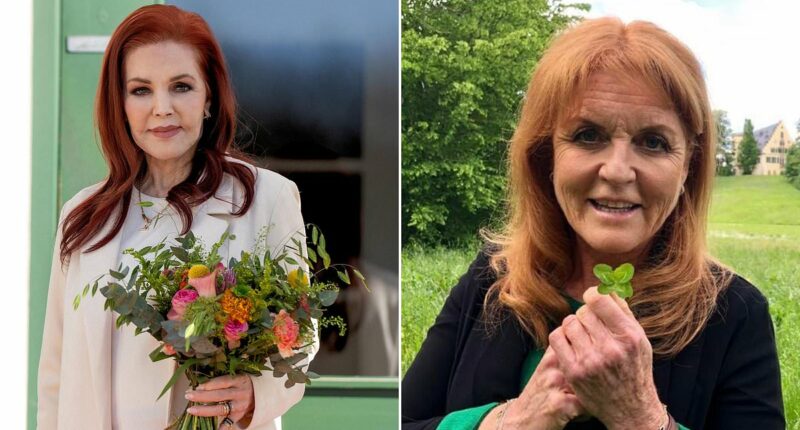 Priscilla Presley addresses claims Sarah Ferguson is staying with her