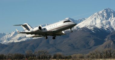 Private jet war shocks ritzy Aspen as travel exec is accused of plot