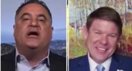 Progressive screams and curses at conservative until his forehead sweats and his vein bulges in angry showdown over Israel