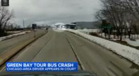Prospect Heights, Illinois man Ghebry Figueroa charged after Green Bay bus crash during trip from Chicago to Michigan injures 41