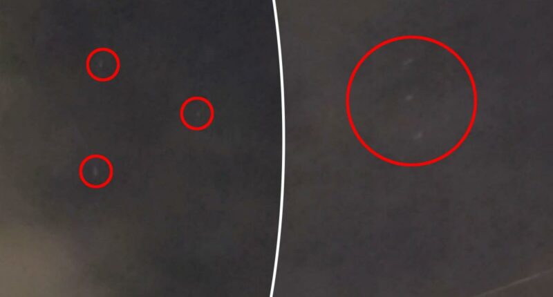 Queens man spots mystery orbs flying over NYC.